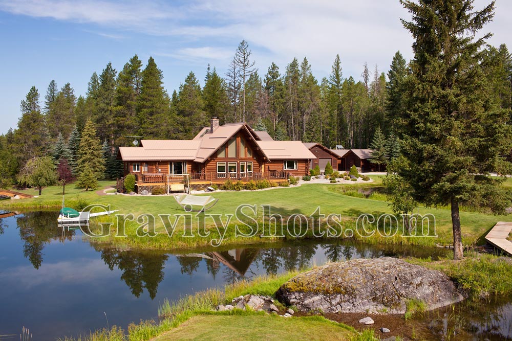 Aerial Photography of Swan Valley, Montana