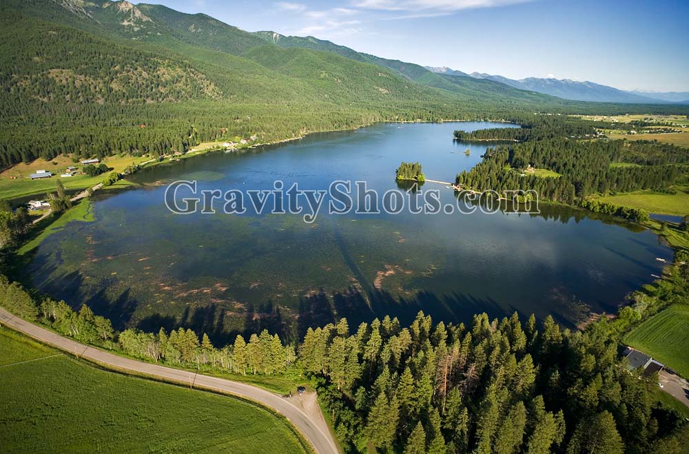Lake Blaine, Kalispell, Montana