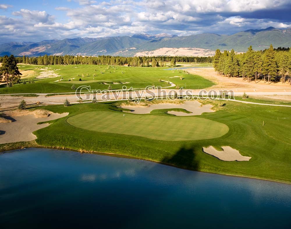 Eureka, MT Fall Aerial