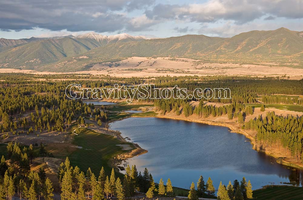 Eureka, MT Fall Aerial