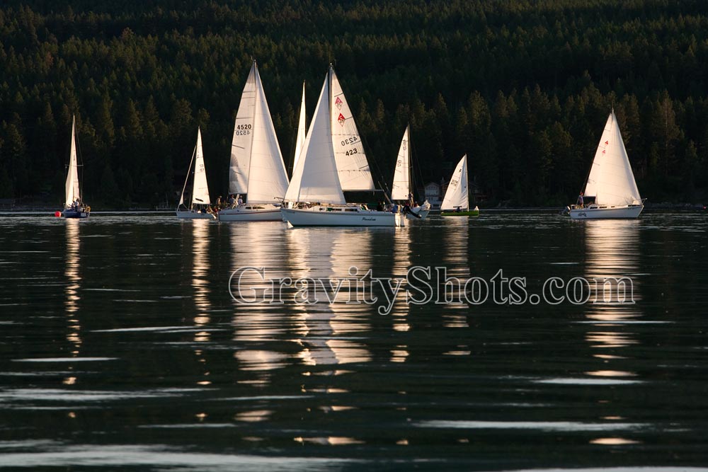 Flathead Lake Summer Sailing