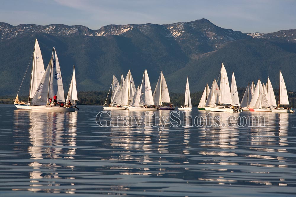 Flathead Lake Summer Sailing