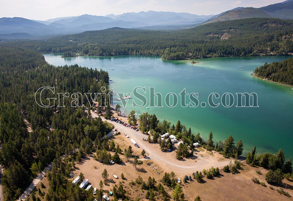 Lake Five Resort Lake Five Summer Aerial